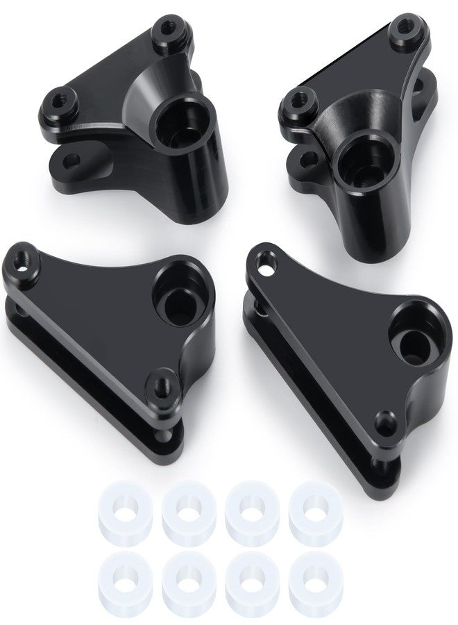 WEFEINO 4PCS Aluminum RC Front Rear Shock Absorber Mount Upgrade Parts for Tra-xxas 1/16 Mini E-REV0 VXL RC Car Buggy - Image 4
